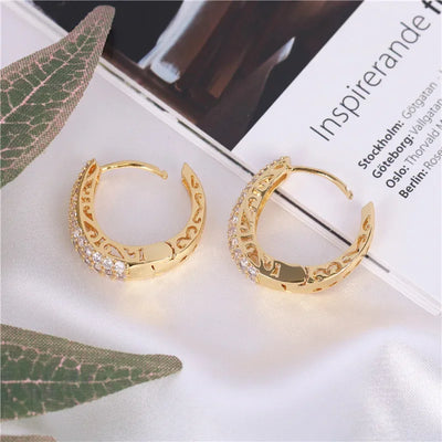 Luxury Hoop Earrings.