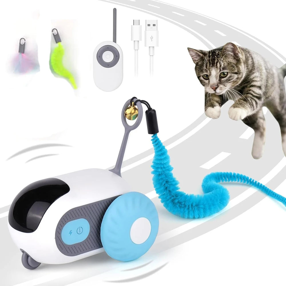 Cat Toy Automatic Moving Remote Controlled.