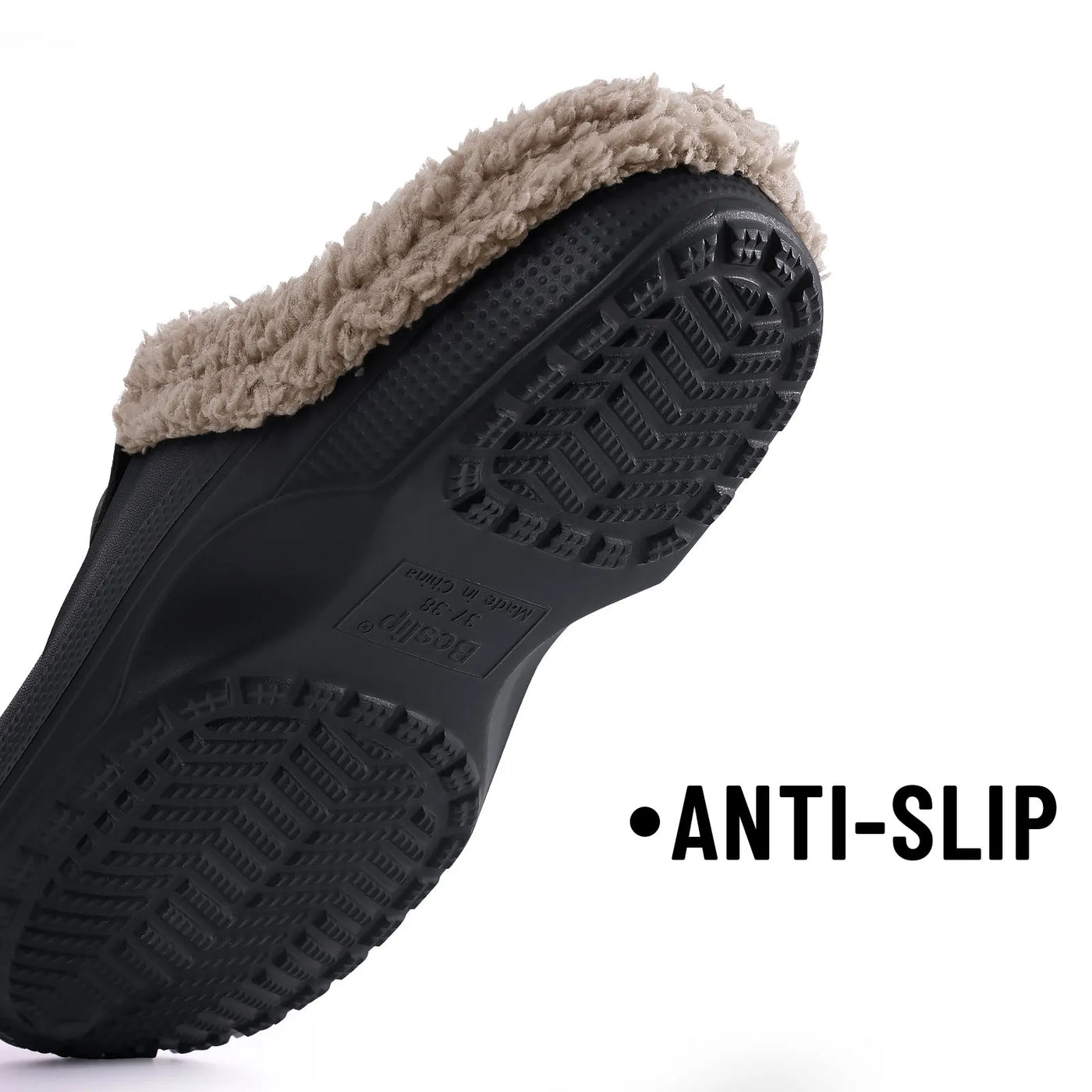 Smile Winter Cotton Men Shoes.