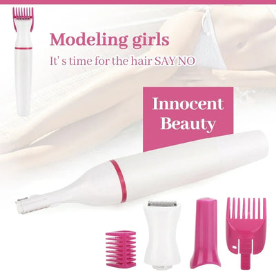 Body Hair Remover Epilator Trimmer Women Bikini Hair Leg.