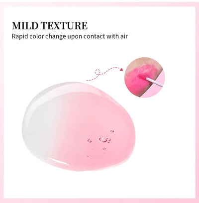 Natural pink serum lipstick.