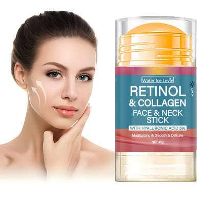 Retinol Face and Neck Treatment Bar with Firming Elasticity Improve Loose Skin.