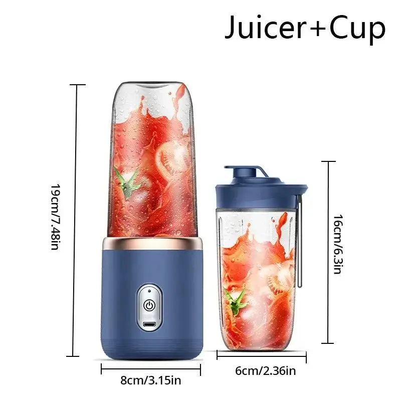 Portable Juicer Cup Smoothie Fruit Blender.