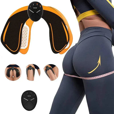 Rechargeable slimming massager hip trainer muscle stimulator for home workout and toning