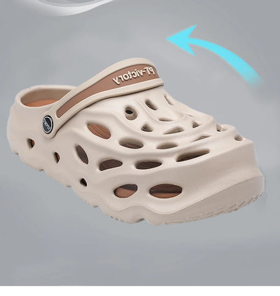Comfortable Soft Outdoor Sandals Slippers Beach Clogs.