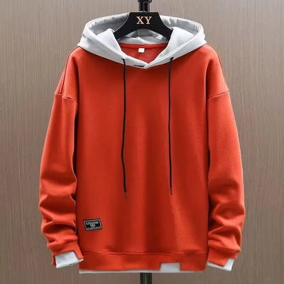 Men Hoodies Pullover Long Sleeve Sweatshirt.