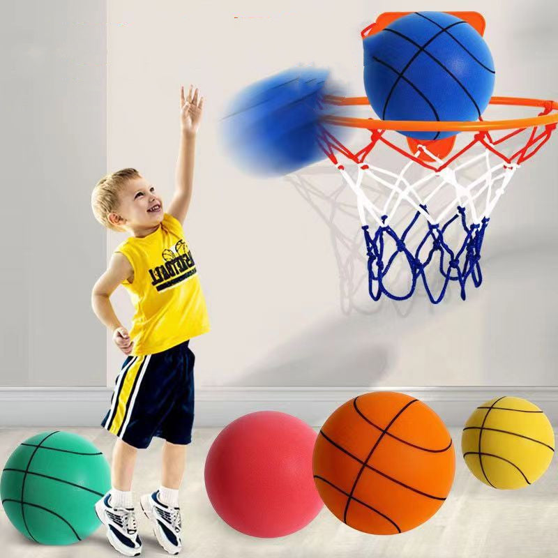 Silent High Density Foam Sports Indoor Mute Basketball.
