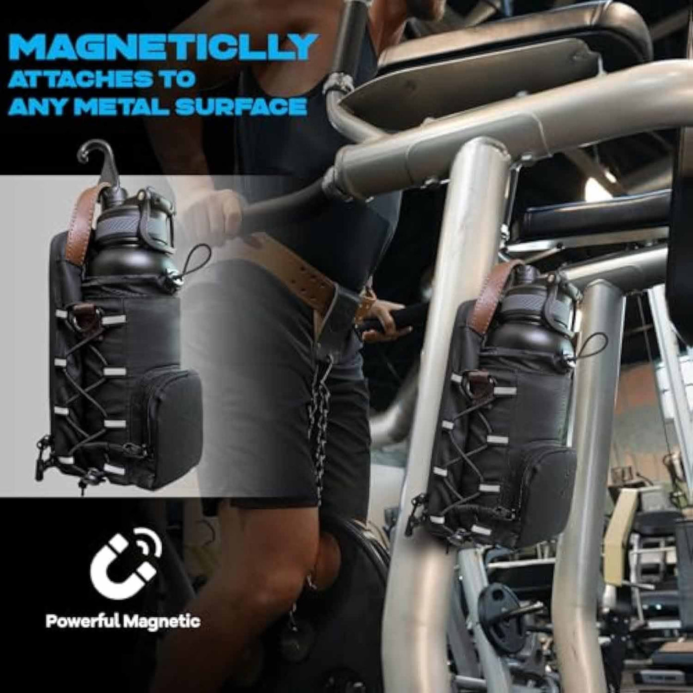 Waterproof Gym Water Bottle Rack Fitness Portable Weekend Fitness.