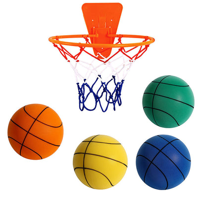 Silent High Density Foam Sports Indoor Mute Basketball.
