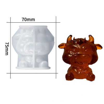 Silicone Mold Bear Shape Ice Cube Maker.