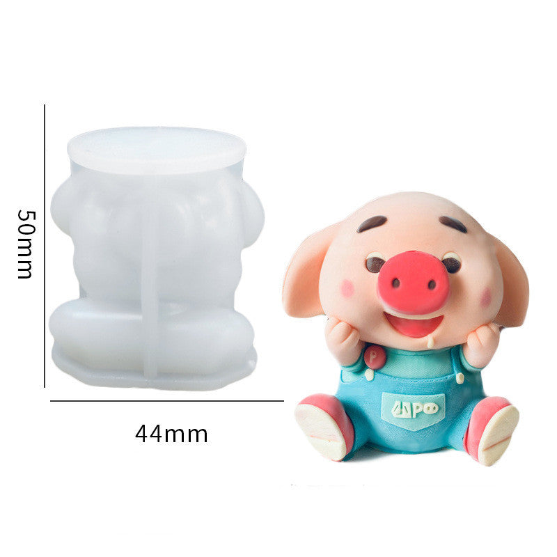Silicone Mold Bear Shape Ice Cube Maker.