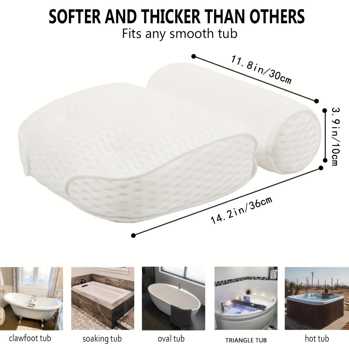 Bathtub Pillow.