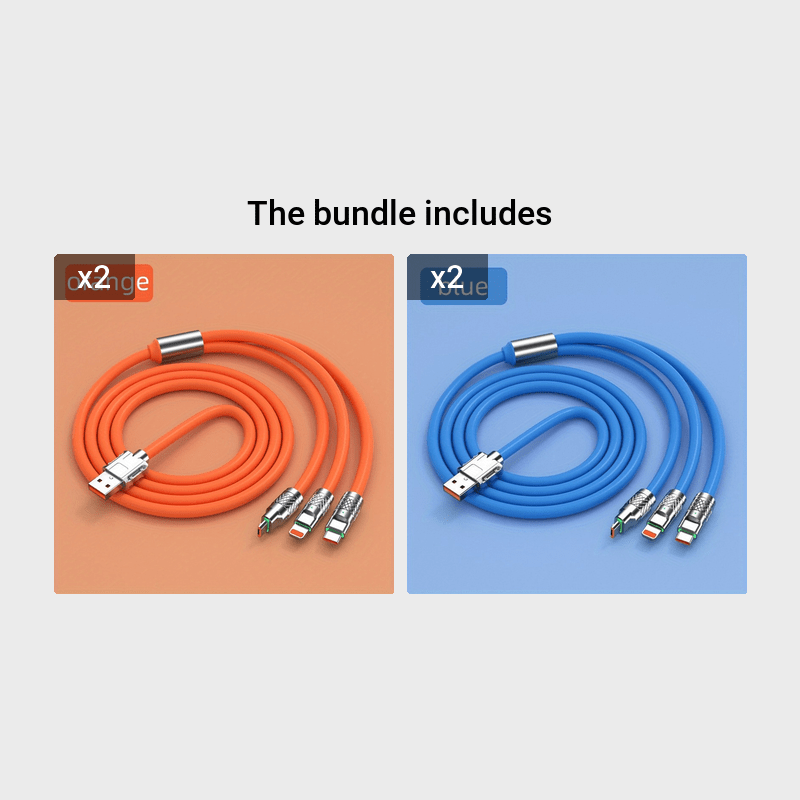 Super-Fast 120W USB Type-C Charger Cable.