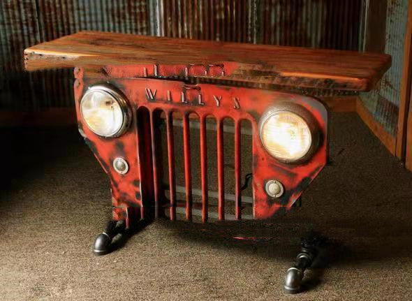 Steampunk Industrial Table Model