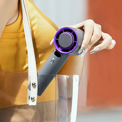 Portable Handheld Turbo Fan Cooling Semiconductor Refrigeration.